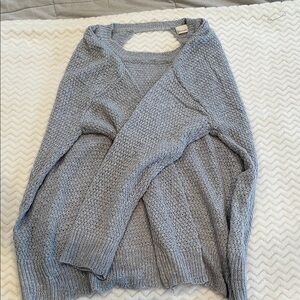 Gray Knit Sweater